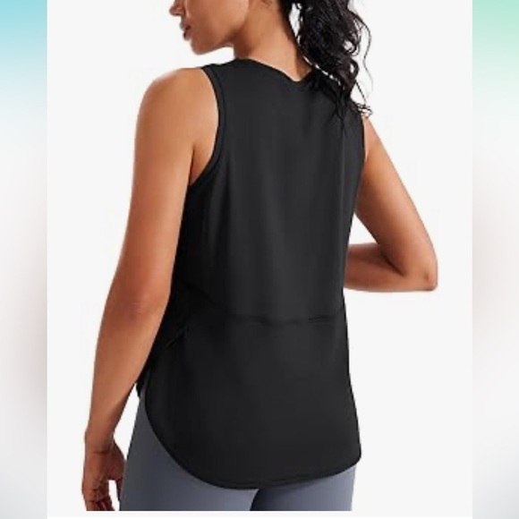 Joyspels Ice Silk Workout Tanks Size XL Black and White - Picture 6 of 11